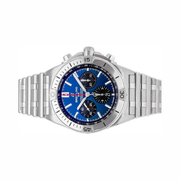 Breitling Chronomat B01 42mm Blue Dial Automatic Chronograph Men's Watch AB0134101C1A1