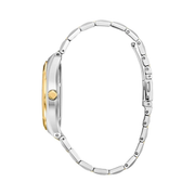 Citizen Men’s Classic Corso Eco-Drive Watch – Silver/Gold Tone, White Dial