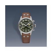 Raymond Weil Freelancer Men’s Pilot Flyback Chronograph Watch 7783-TIC-05520 – Green Dial, RW5530 Automatic, 42mm