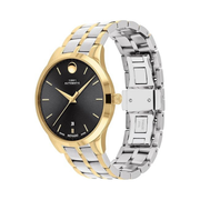 Movado 1881 Men’s Automatic Swiss Watch – Self-Winding, Two-Tone Stainless Steel, 39.5mm