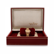 Rolex Pre-Loved Oyster Perpetual President Datejust 26 mm – 18K Yellow Gold Automatic Watch with Diamond Bezel 26