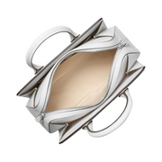 Michael Kors Women’s Laila Small Satchel – Leather Designer Handbag with Studs & Crossbody Strap