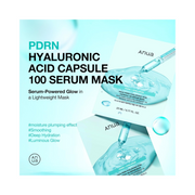ANUA PDRN Hyaluronic Acid Capsule 100 Serum Mask – Hydrating Korean Sheet Mask for Glass Skin, Salmon PDRN & Collagen (10EA)