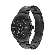 Coach Jackson Men's 45mm Chronograph Watch – Black Ionic-Plated Bracelet with Date Window