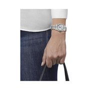 Tissot Carson Premium Lady Moonphase 32mm Swiss Quartz Watch – Stainless Steel, Grey Dial