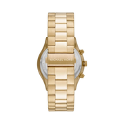 Michael Kors Oversized Slim Runway Men’s Stainless Steel Chronograph Watch – Gold-Tone | Luxury Designer Timepiece