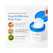 medicube Zero Pore Pads 2.0 – Dual-Textured Exfoliating Toner Pads with 4.5% AHA & 0.45% BHA for Pore Refinement & Oil Control | Korean Skincare, 70 Pads