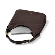 Michael Kors Nolita Large Hobo Shoulder Bag – Gold-tone Hardware / Chocolate