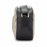 Gucci Pre-Loved Ophidia Shoulder Bag – Navy GG Supreme Canvas, Vintage-Inspired Luxury