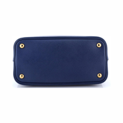 Prada Pre-Loved Panier Large Bucket Bag in Blue Saffiano Leather – Model 339877/8