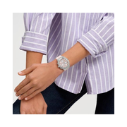 Swatch Poppingly Pink New Chrono Unisex Quartz Watch – 43mm