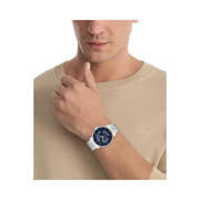 Calvin Klein CK Iconic Men’s Automatic Watch – 40mm Skeleton Dial, Stainless Steel Bracelet, Self-Winding Luxury Timepiece