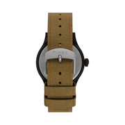 Timex Expedition Scout 40mm Men’s Analog Watch with Leather Strap, INDIGLO Backlight, Luminous Hands & 24-Hour Time