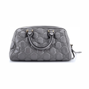 Gucci Pre-Loved Ophidia Convertible Boston Top Handle Bag – GG Matelassé Leather Medium, Gray