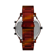 Diesel Mr. Daddy Slim Men's Watch – 54mm Multi-Movement Red Stainless Steel Chronograph (DZ7491)