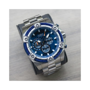 Invicta Men’s Bolt Quartz Watch – Stainless Steel Bracelet, Blue Dial (Model 25513)