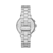 Michael Kors Men’s Billie Chronograph Watch MK9222 – 44mm Silver Stainless Steel with Blue Dial