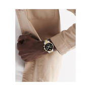 Movado Museum Classic Men’s Chronograph Watch – Swiss Quartz, Two-Tone Stainless Steel, 42mm