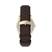 Timex Men’s Easy Reader 38mm Watch with Leather Strap, Date Display & INDIGLO Backlight