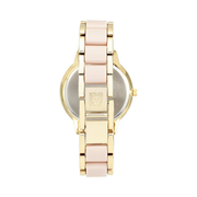 Anne Klein Women’s Resin Bracelet Watch – Blush Pink/Gold