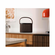 Bang & Olufsen Beosound A5 Portable Bluetooth & Wi-Fi Speaker – 360° Sound, 12-Hour Battery, Dark Oak