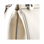 Gucci Pre-Loved Zumi Top Handle Bag – Medium Leather Tote in Neutral