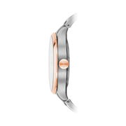 MIDO Multifort Chronometer – Swiss Automatic Men’s Watch | COSC Certified, 42mm Silver Dial, Rose-Gold PVD – M0054312203100