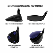 PXG Black Ops Fairway Wood – Right Hand 3, 5, or 7 Wood | Graphite Shaft | Available in Stiff, Regular, Senior, and Ladies Flex