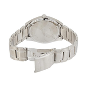 Seiko Men’s Essentials Quartz Watch – SUR307 Silver Dial, Sapphire Crystal, Stainless Steel Strap