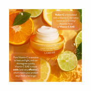LANEIGE Radian-C Cream – Brightening Vitamin C Moisturizer for Dark Spots, Dull Skin & Radiance Boost
