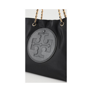 Tory Burch Women's Ella Chain Leather Tote Bag | Elegant Designer Handbag