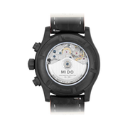 MIDO Multifort Chronograph Special Edition – Swiss Automatic Men's Watch | Black Dial, 44mm Black PVD Steel – M0056143605122