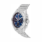 Breitling Chronomat B01 42mm Blue Dial Automatic Chronograph Men's Watch AB0134101C1A1
