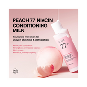ANUA Peach Niacin Conditioning Lotion – Lightweight Brightening Moisturizer with Niacinamide, Ceramide & Hyaluronic Acid for Glass Skin | Korean Skincare, 150ml
