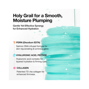 ANUA PDRN 100 Hyaluronic Acid Pad – Dual-Sided Hydrating & Exfoliating Toner Pads with Peptides & Collagen for Plump, Radiant Skin | Korean Skincare, 60 Pads