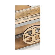 Tory Burch Women's Miller PVC Mini Crossbody Bag | Clear Designer Handbag with Logo Detail