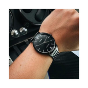 Casio MTP-VT01B-1BUDF Men’s Black Dial Stainless Steel Watch