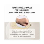 SKIN1004 Madagascar Centella Watergel Sheet Ampoule Mask | 1 Box (5 Sheets) | Soothing & Hydrating Gel Mask with Cornmint Oil & Centella