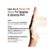 ANUA Rice Enzyme Brightening Cleansing Powder – Gentle Exfoliating Face Wash & Rice Mask for Radiant, Smooth Skin | Korean Skincare, Fragrance-Free, 40g