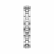 GUESS Women’s 26.5mm Silver-Tone Quartz Watch | Roman Numerals & Stainless Steel Bracelet