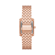 Michael Kors Emery Rose Gold-Tone Women’s Watch – 33mm Rectangle Stainless Steel (Model MK4743)