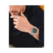 Movado Bold Verso Men’s Automatic Watch – Swiss Self-Winding, Stainless Steel Bracelet, 41mm