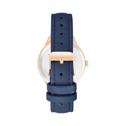 Nine West Women’s Strap Watch NW/2836 – Navy Blue & Rose Gold