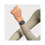 Swatch Duet at Dusk Skin Irony Unisex Quartz Watch – Blue 38mm