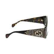 Gucci GG0357S-001 Havana/Grey Sunglasses – Luxury Acetate Frame