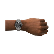 Fossil Men’s Pearson Multifunction Gunmetal Stainless Steel Watch