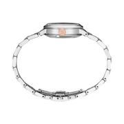 Seiko Presage Cocktail Time SRE009 Women’s Automatic Watch – Silver Stainless-Steel Bracelet, White Gloss Dial