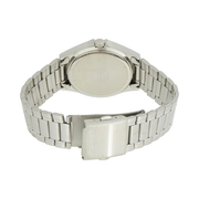 Casio MTP1239D7A Men’s Stainless Steel Day-Date Dress Watch
