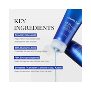 medicube Zero Pore Blackhead Mud Mask – 3-Minute Pore Tightening & Blackhead Removal Clay Mask with AHA, BHA, PHA | Cooling, Detoxifying Korean Skincare 3.52 oz