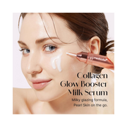 Medicube Collagen Glow Booster Milk Serum – Twist & Click Dispenser – Deep Hydration & Radiance with Niacinamide, Milk Protein Extract & Hydrolyzed Collagen – Korean Skincare – 0.50 oz